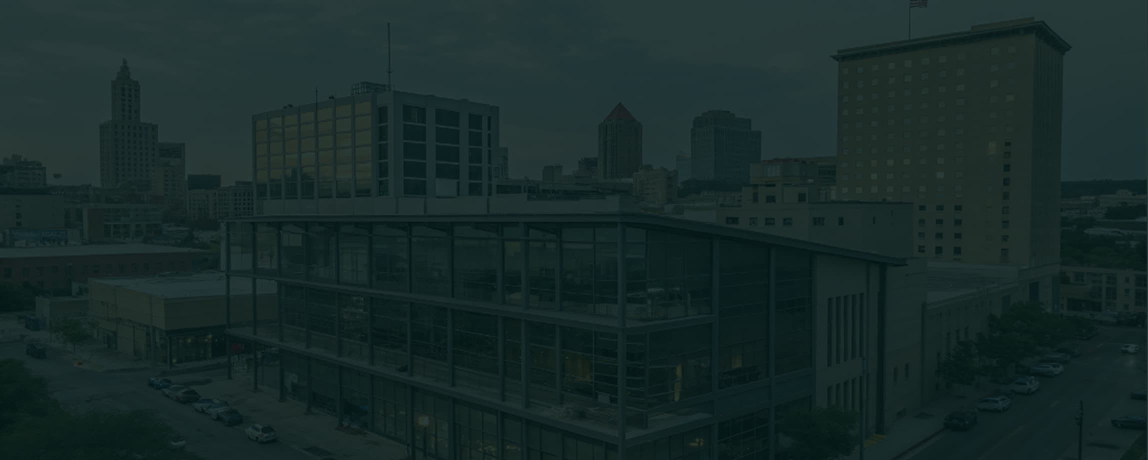 Industrial warehouse background